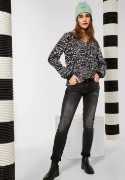 Langarmshirt Mit Print