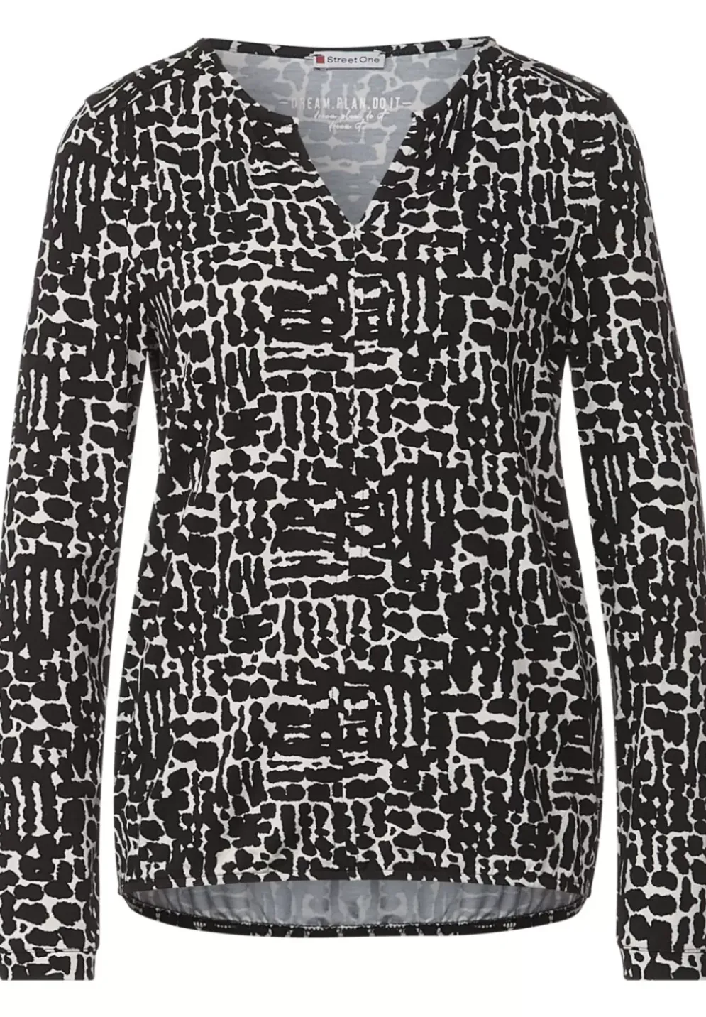 Langarmshirt Mit Print