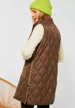 Lange Weste Mit Zipper
