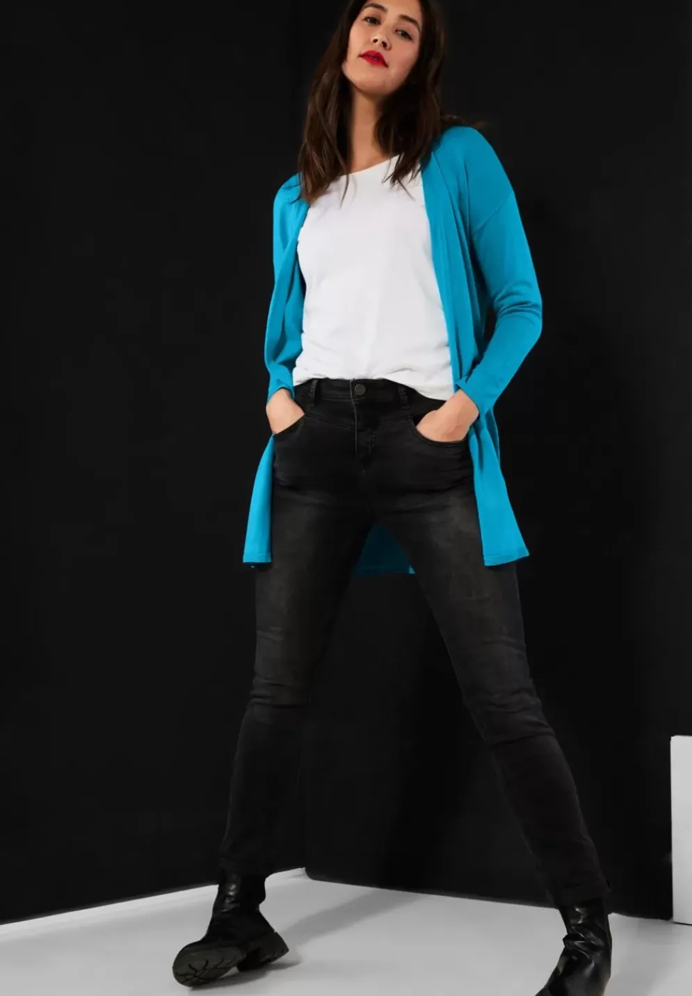 Langer Cardigan