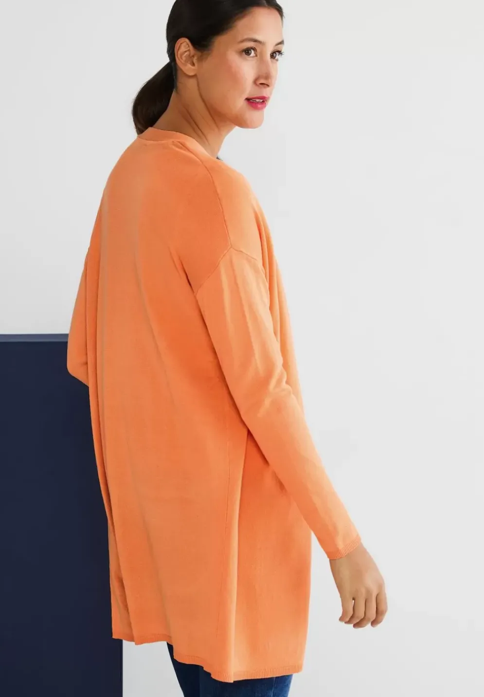 Langer Cardigan
