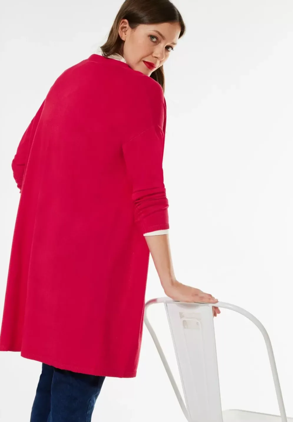 Langer Cardigan