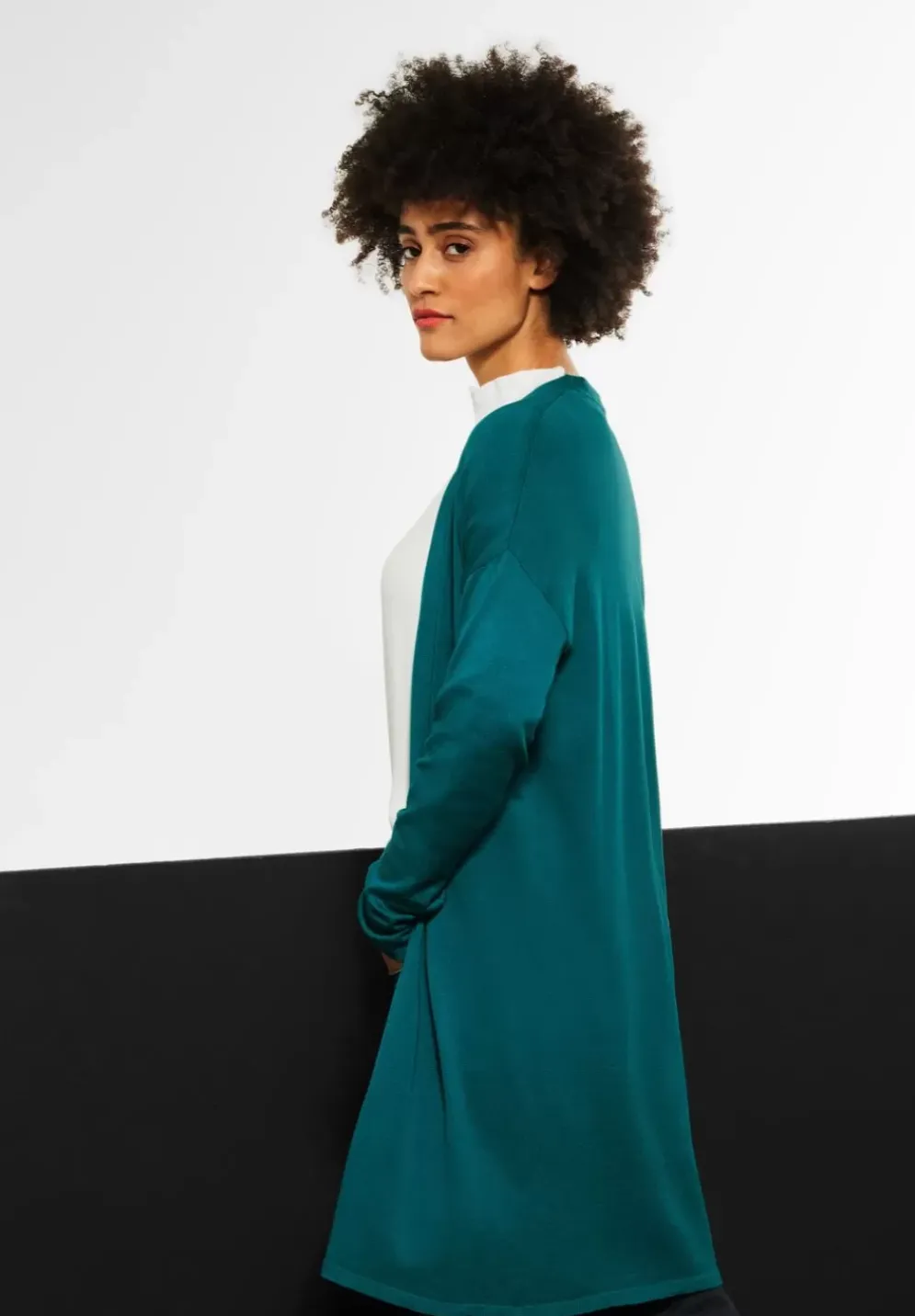 Langer Cardigan