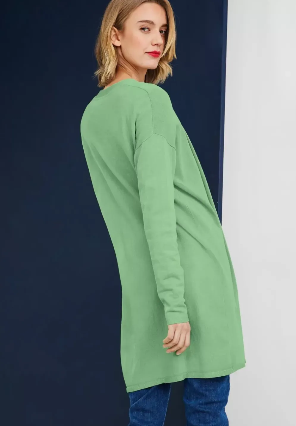 Langer Cardigan