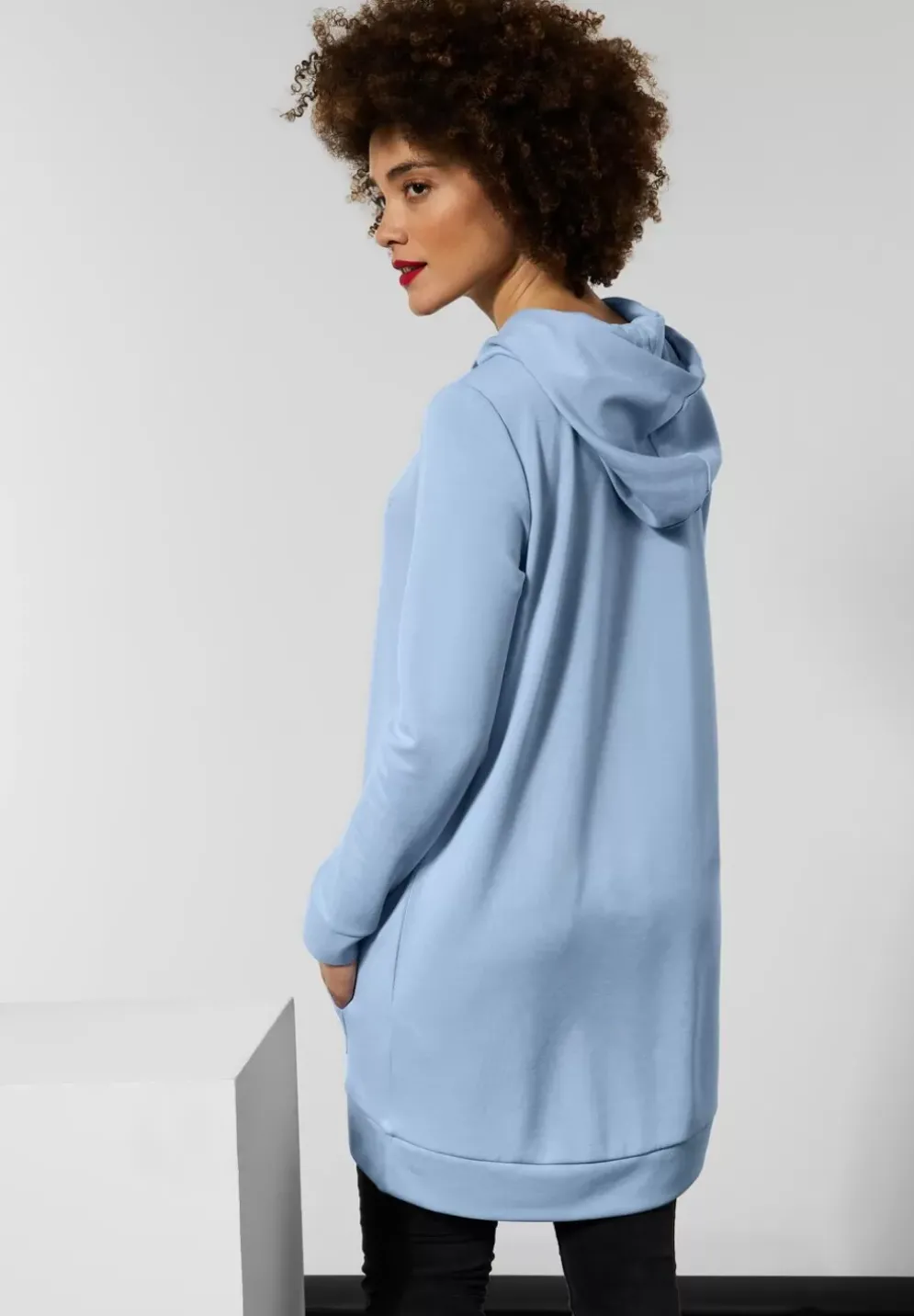 Langer Jersey Sweatpullover