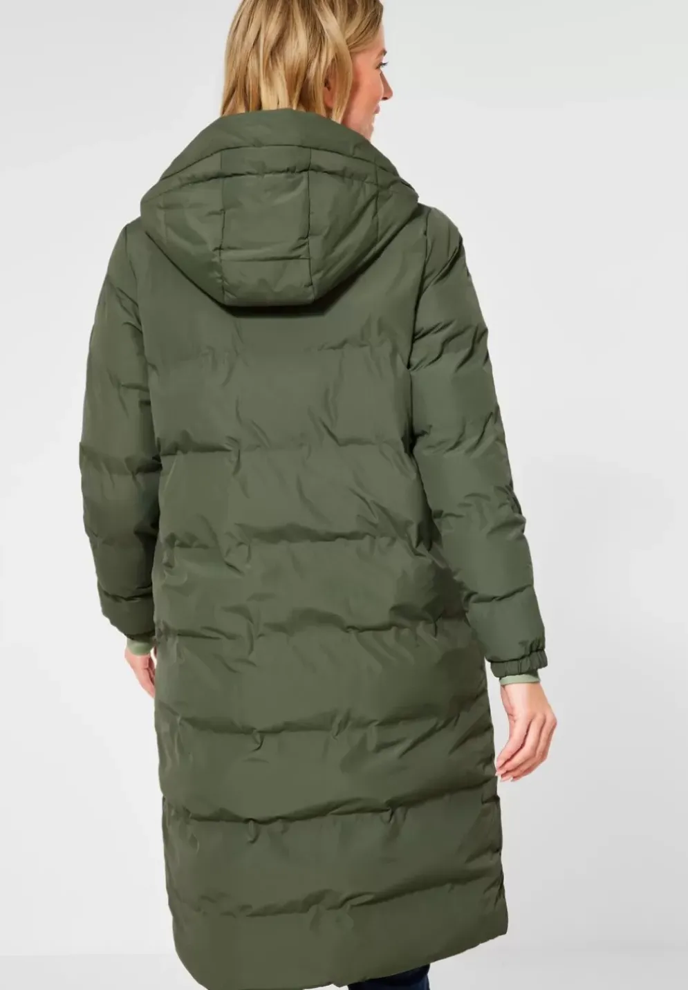 Langer Wintermantel