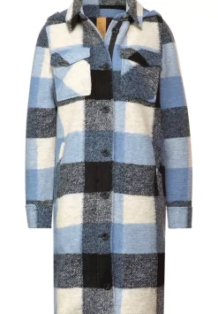 Langes Karo Overshirt