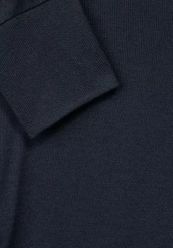 Langes Shirt In Unifarbe