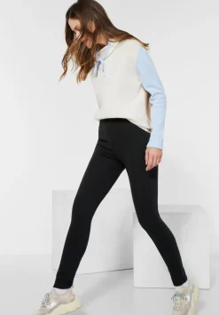 Leggings In Unifarbe