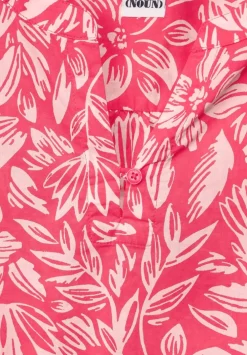 Leichte Print Baumwollbluse