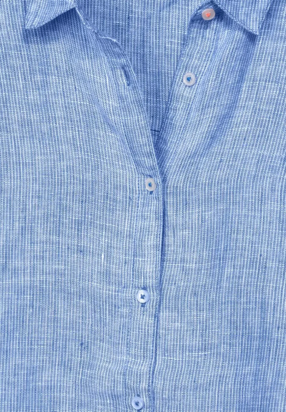Leinen Chambray Bluse