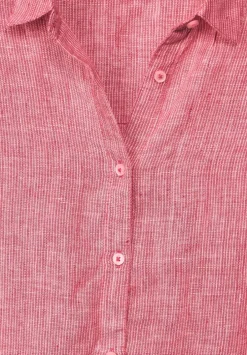 Leinen Chambray Bluse