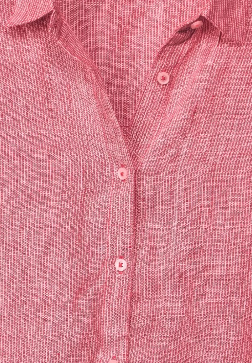 Leinen Chambray Bluse