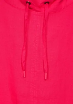 Leinen Hoodie Kleid