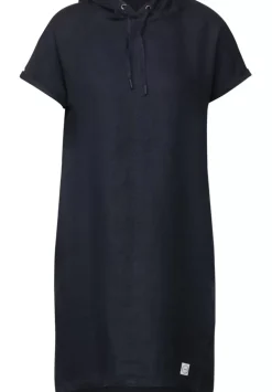Leinen Hoodie Kleid
