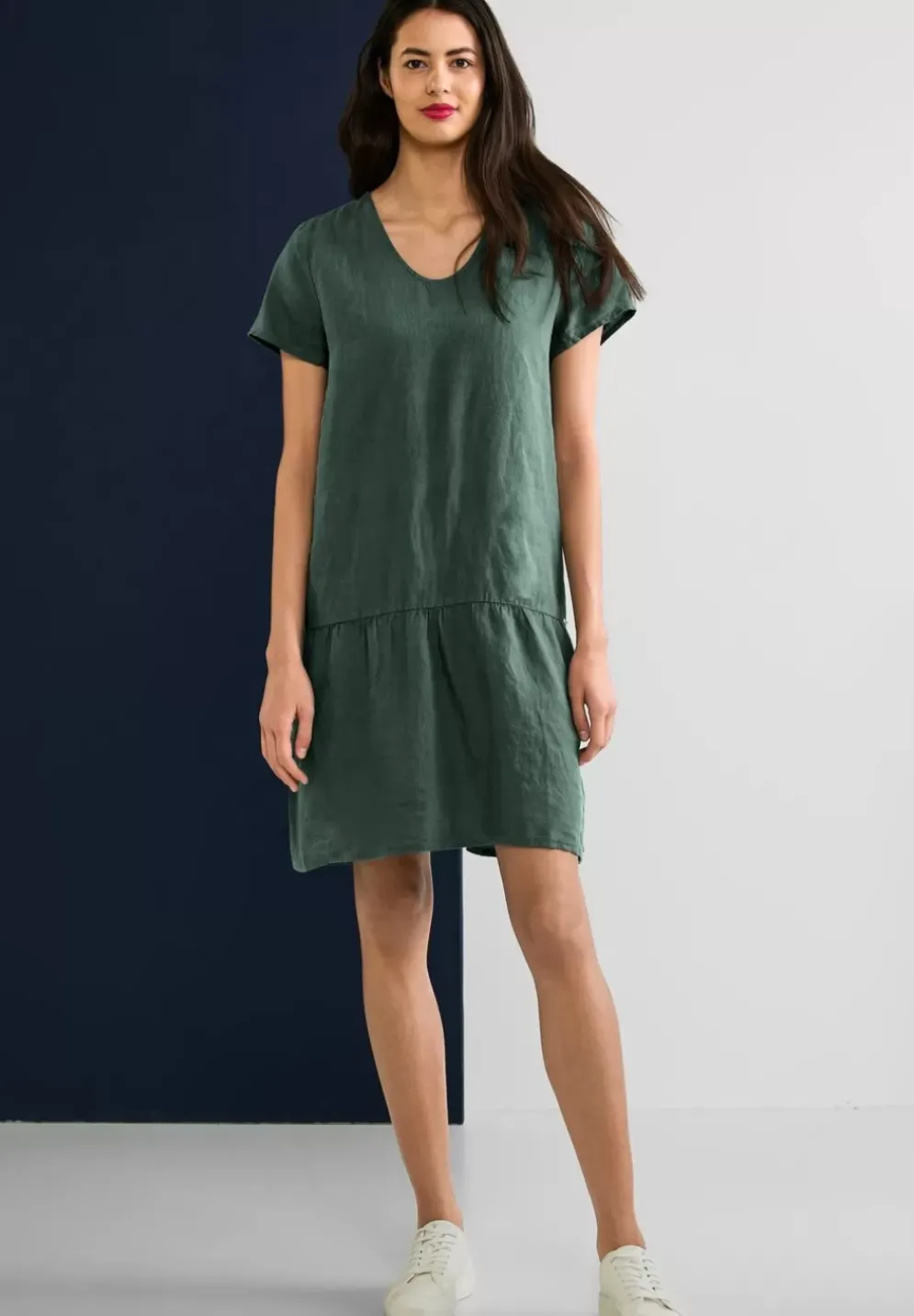 Leinen Kleid