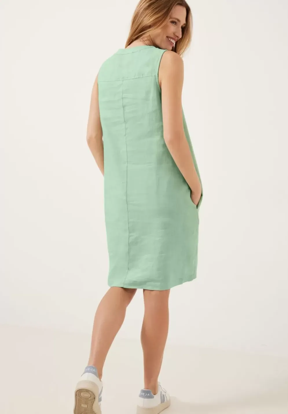 Leinen Kleid