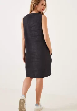 Leinen Kleid