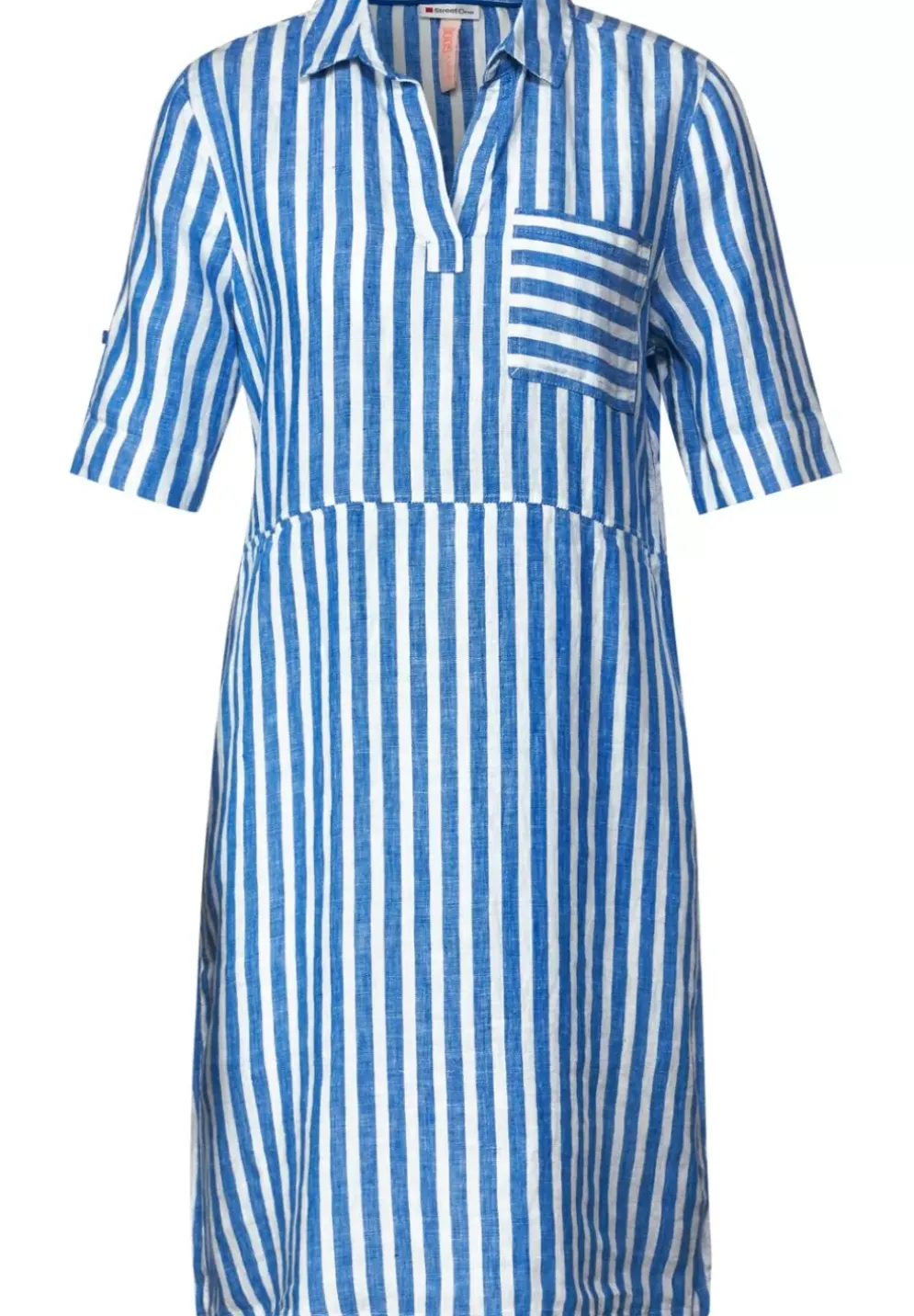 Leinen Shirtkleid