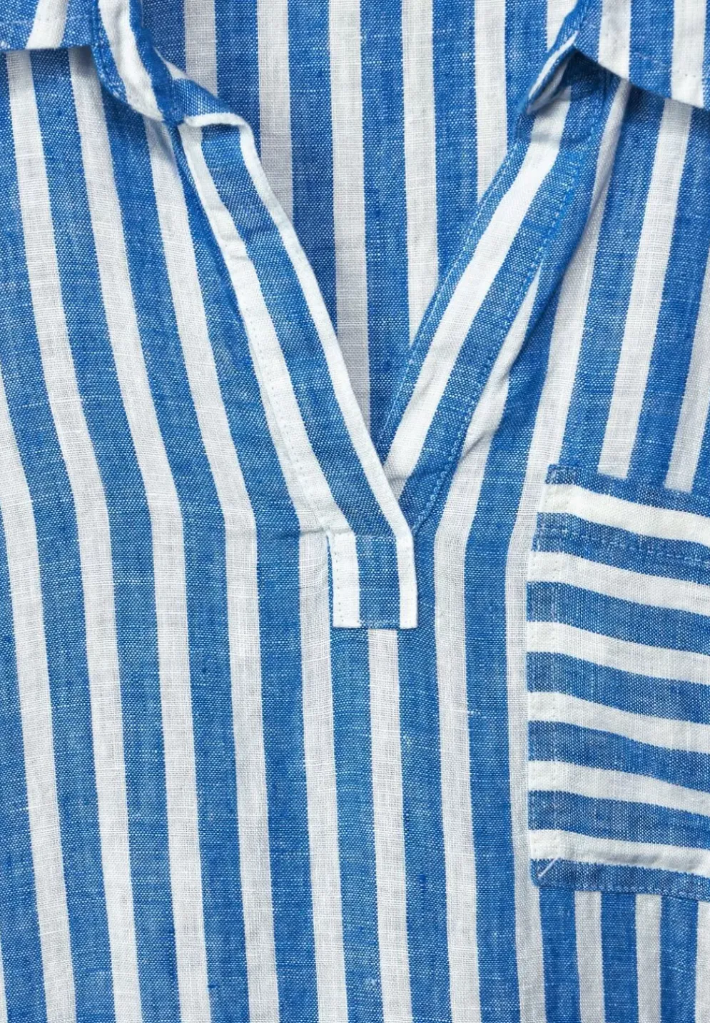 Leinen Shirtkleid