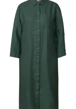 Leinen Shirtkleid