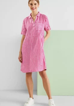 Leinen Shirtkleid