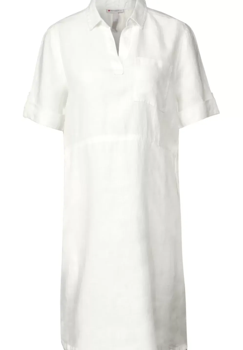 Leinen Shirtkleid