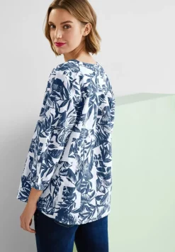 Leinen-Baumwolle-Mix Bluse