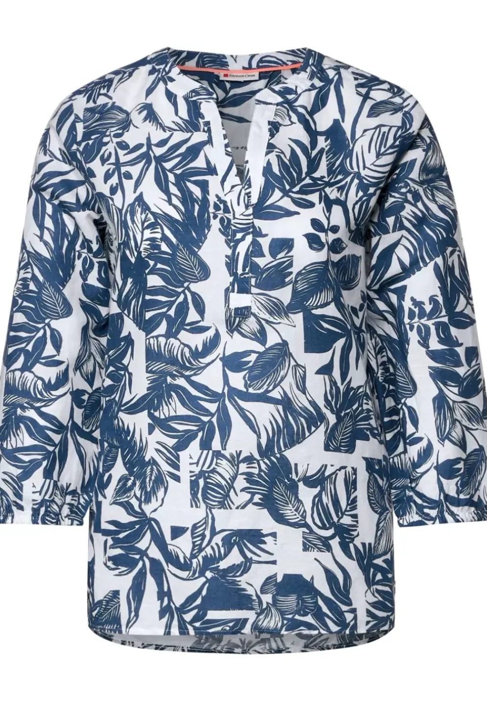 Leinen-Baumwolle-Mix Bluse