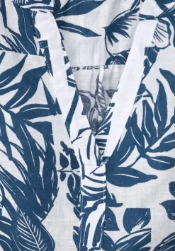 Leinen-Baumwolle-Mix Bluse