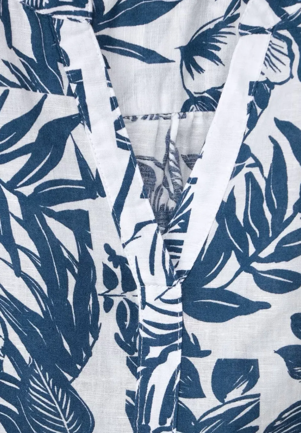 Leinen-Baumwolle-Mix Bluse