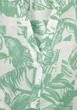 Leinen-Baumwolle-Mix Bluse