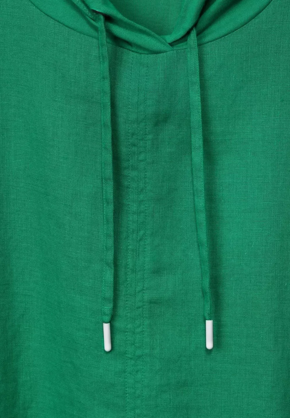 Leinenbluse Im Materialmix