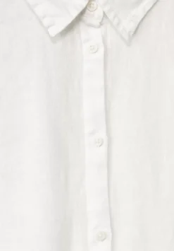Leinenbluse Mit Hemdkragen