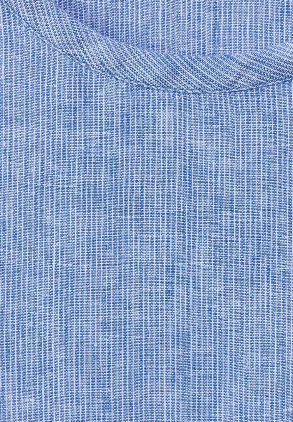 Leinenbluse Mit Knotendetail
