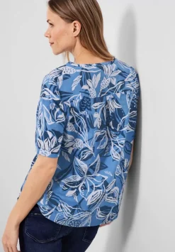 Leinenbluse Mit Tunikaband