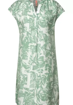 Leinenkleid Mit Print
