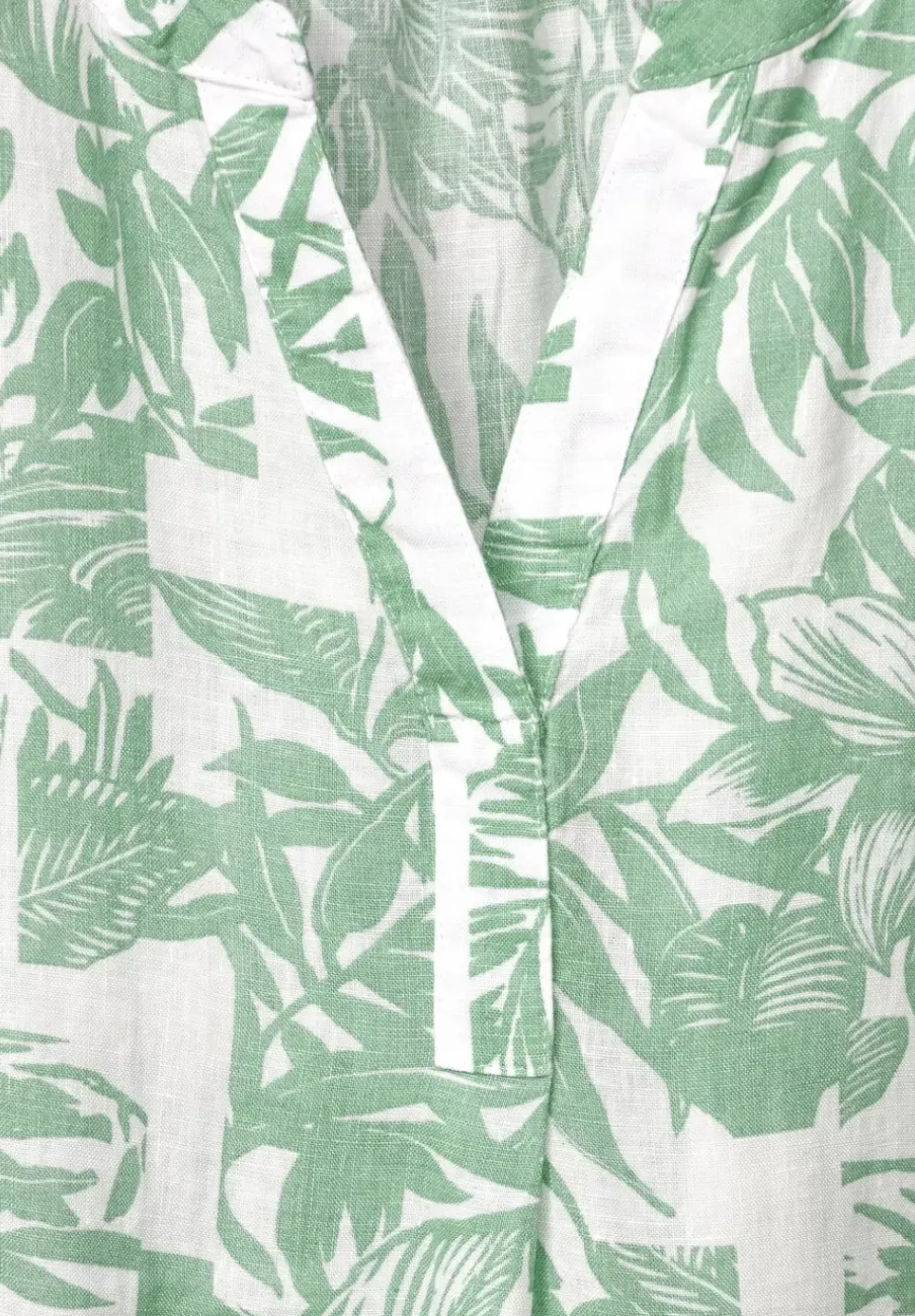 Leinenkleid Mit Print