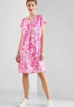 Leinenkleid Mit Print