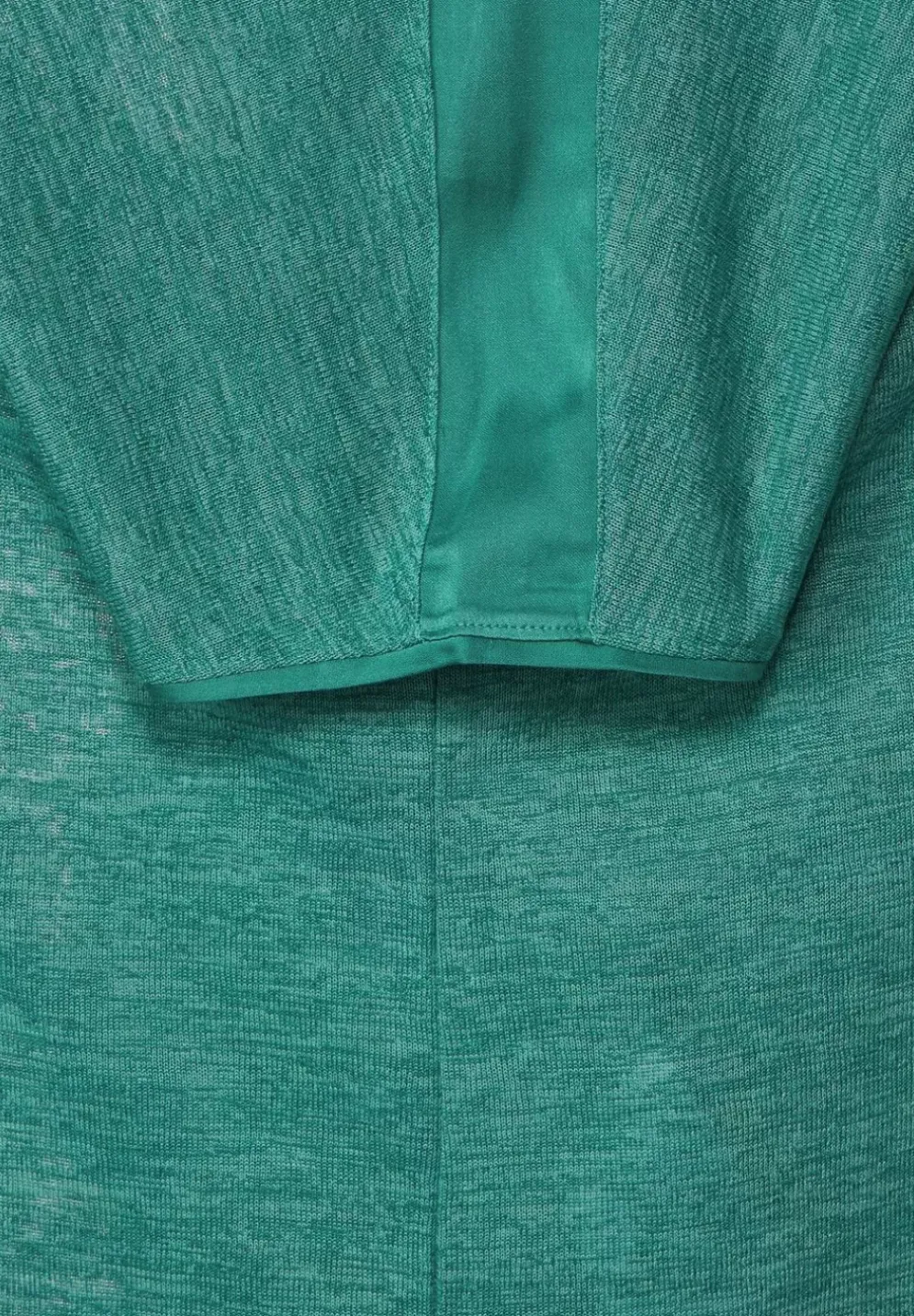 Leinenlook T-Shirt