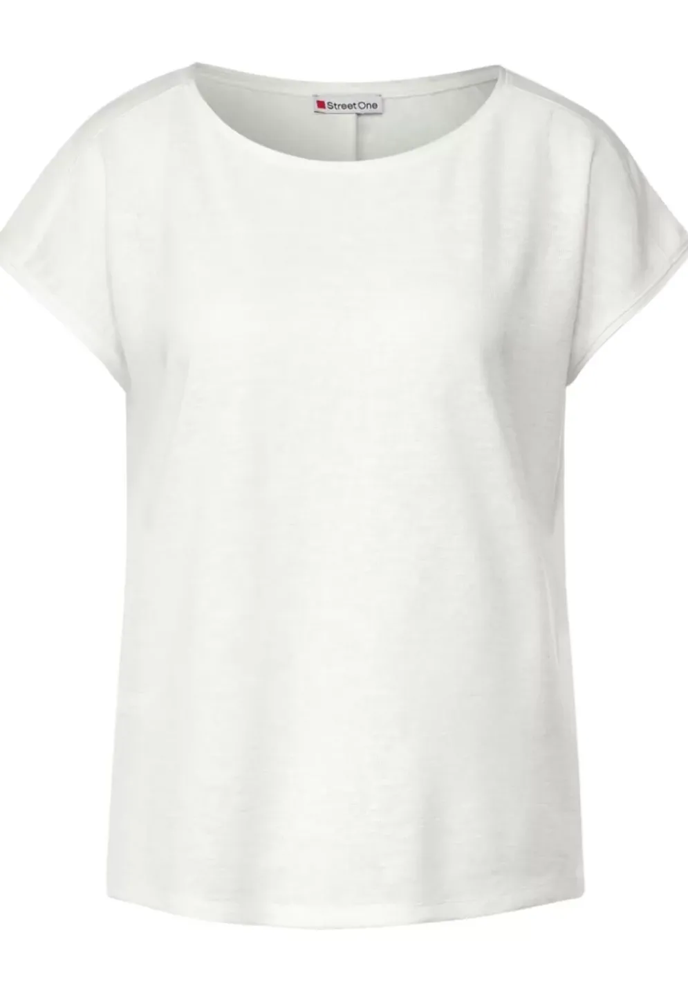 Leinenlook T-Shirt