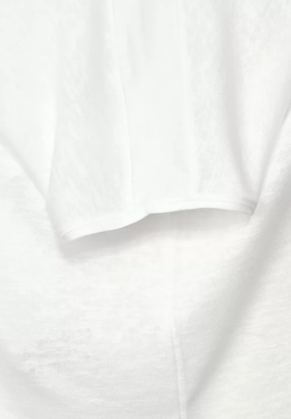 Leinenlook T-Shirt