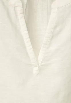 Leinenmix Blusenshirt