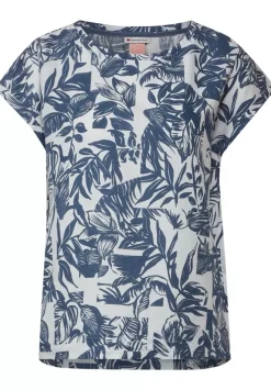 Leinenmix Blusenshirt