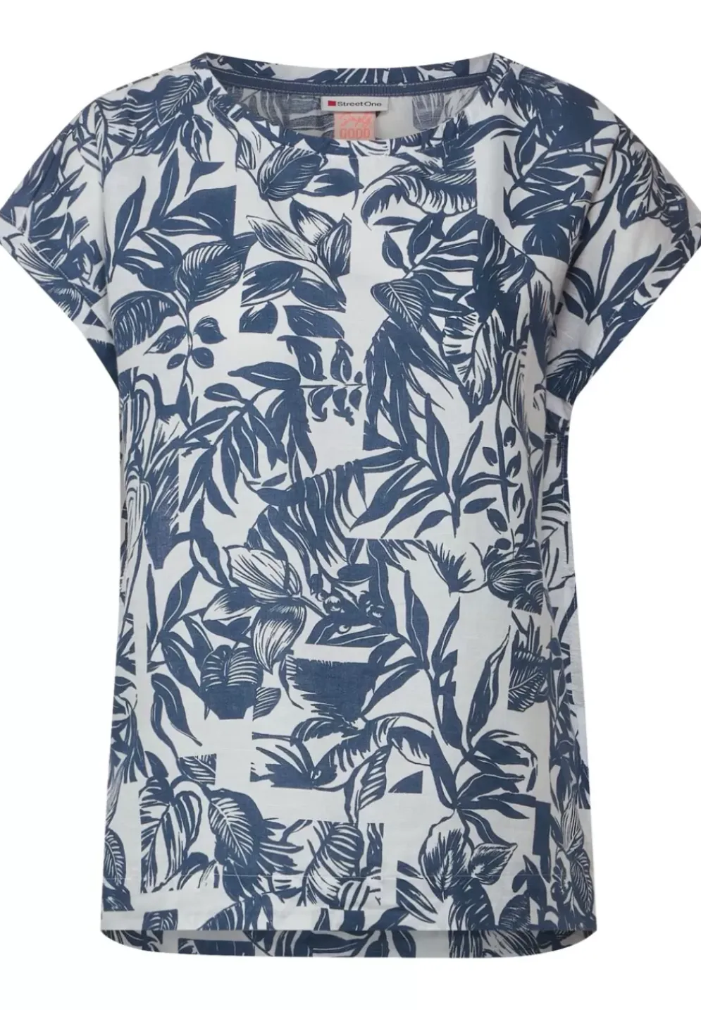 Leinenmix Blusenshirt