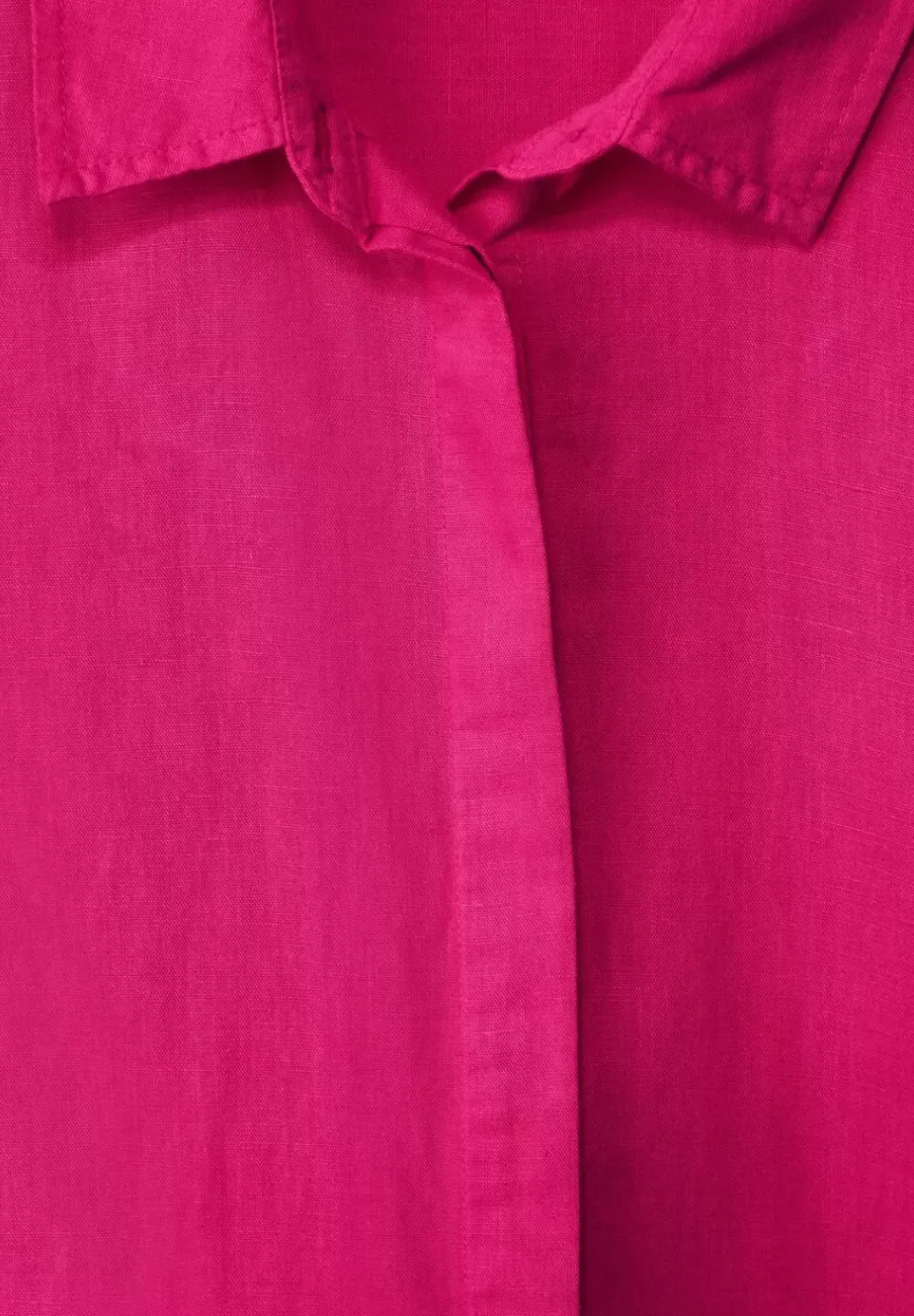Leinenmix Longbluse
