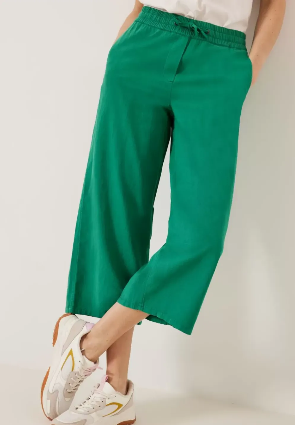 Leinenmix Loose Fit Hose