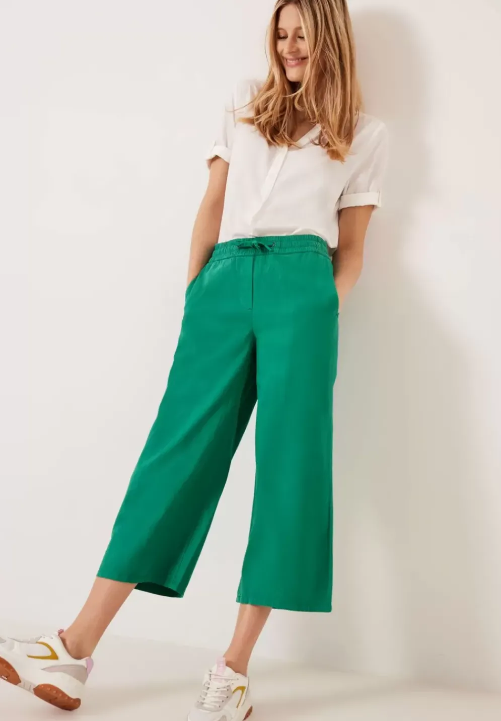 Leinenmix Loose Fit Hose