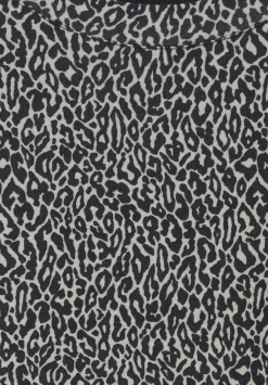 Leo Printkleid Mit Volants