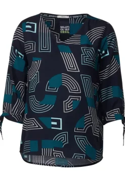 Letterprint Bluse